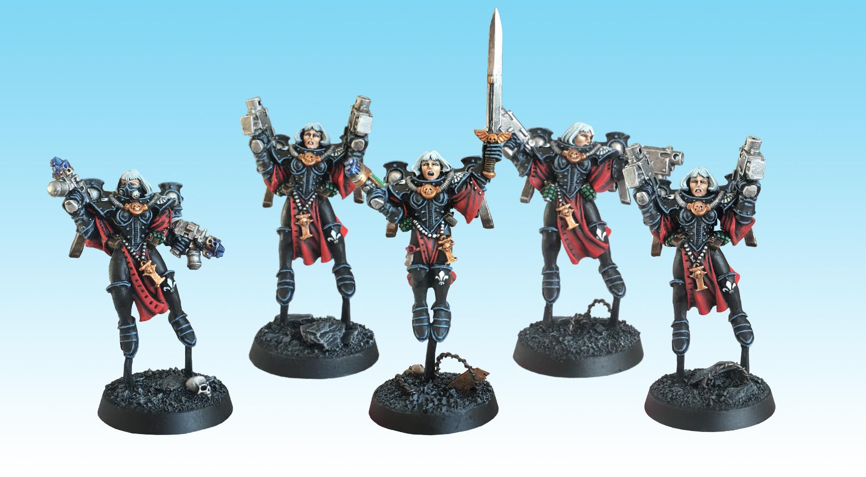 Commission PRO Painted - Seraphim Squad - Adepta Sororitas - Sisters of